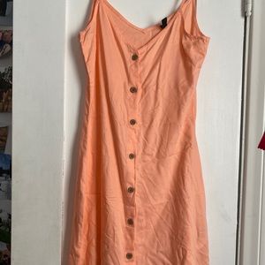Peach sun dress